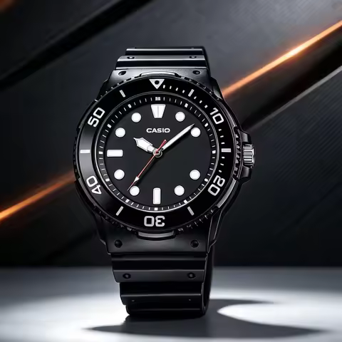 Casio MRW‑230H Series | Men Analog Watch | 100M WR | Rotating Bezel | Day & Date | Resin Band | Spor