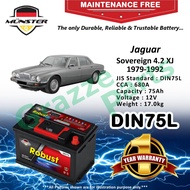 Münster Robust MF CMF DIN75 | DIN75L | 57539 (75AH) Car Battery Bateri Kereta Jaguar Sovereign 4.2 X