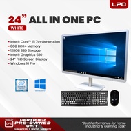 LPO Hailan All in One PC Intel Core i5-7500 3.40GHz 8GB DDR4 128GB SSD Intel 630 24" FHD Windows 10 