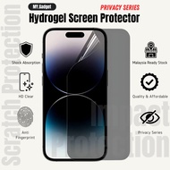 Privacy Hydrogel Screen Protector Poco F1 F2 Pro F3 F4 F5 F6 F7 F8 Ultra GT Pro