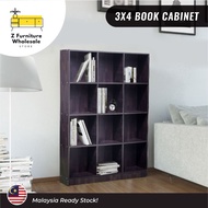 12 Cubes Book &amp; File Cabinet / Rak Buku / Bookcase / Filing Cabinet/ 书架 / Bookshelf / Rak Buku Kayu