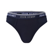 JOHN HENRY UNDERWEAR Silver &amp; Gold Series กางเกงชั้นในผู้ชาย ทรงบรี๊ฟ รุ่น JU JU2G002 สีกรมท่า