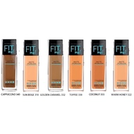 Maybelline New York FIT me Foundation Matt + poreless normal to oily skin 1FL.OZ.30ml