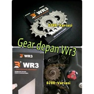 Best Front Gear Wr3 Ninja 250R Ninja 250 Fi Z250 Fi Er6 R25 Mt25 Best Seller