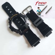G//SHOCK DW6900 STRAP AND BEZEL REPLACEMENT SET GLOSSY BLACK