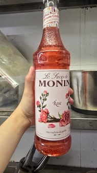 Monin 玫瑰及接骨木花糖漿