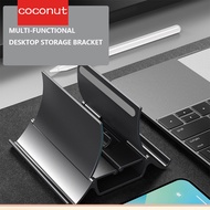 【Coco】Desk Vertical Laptop Stand Solid Color Stable Desktop Storage Holder