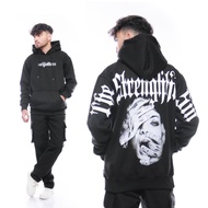 Orijiattires Men's and Women's Hoodie Sweater The Strength Sin Kuaret Screen Printed Flecce Material