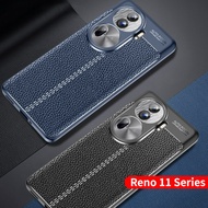 Casing for OPPO Reno 11 Pro 5G 2023 Phone Case Leather TPU Soft Silicone Back Cover for Reno11 11Pro Reno11Pro Shockproof Cases