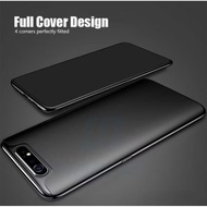 HP Samsung A80 Softcase Premium Black Casing Black Siliconehp