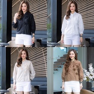 Cutie minute Code CT102 Premium Grade Cotton Shirt 3d Flower Embroidery