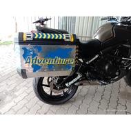 sticker  peta dunia adventure