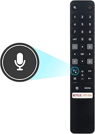 PerFascin Replace Voice Remote Control RC901V FMR7 fit for TCL Smart TV 06-BTZNYY-IRC901V with Netfl