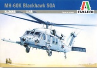 โมเดลเครื่องบินประกอบ Sikorsky MH-60K Blackhawk SOA 1/48  ยี่ห้อ  ITALERI