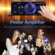 AK170 Audio Power Amplifier Portable Sound Amplifier Speaker Amp for Car and Home Portable Sound Amp
