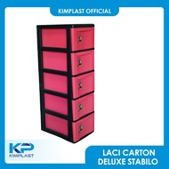 KIMPLAST Laci Cartoon Deluxe Stabilo Susun 5/ Laci Plastik Susun 5/