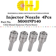 4Pcs Diesel Fuel Injector Nozzle Tip M0019P140 for Ford Transit Ranger Mazda BT-50 2.2D / BK2Q-9K546