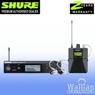 Shure P3TRA215CL PSM300 Wireless Stereo Personal Monitor System with SE215-CL Shure PSM300