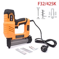 F32/425K Framing Tacker Electric Stapler Gun 2 In 1 Brad Nails Gun Electric Power Tools