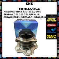 NISSAN XTRAIL T31 T32 2.0 2WD SERENA C25 C26 C27 REAR WHEEL P-HUB784T-1 HUB465T-6