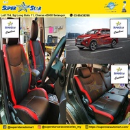 Superstar Cushion Perodua Aruz Semi Leather Seat Cover