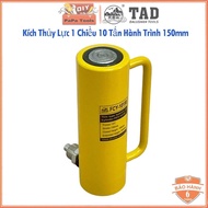 Papatools FCY-10150 10 ton hydraulic jack, stroke 150mm, body height 200mm
