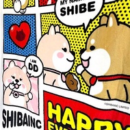 SHIBAINC | 柴犬工房空調毯 (漫畫風格) 柴犬 毛毯 柴犬毛毯 午睡