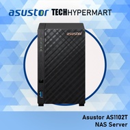 Asustor AS1102T NAS Server (2-Bay, 8GB eMMC, USB 3.2 Gen 1 x2, Tower)