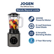 [NEW ARRIVAL]JOGEN BL 5130 Digital Glass Blender 1000W 1.5L Ice Crushing Blender for Smoothie, Juice