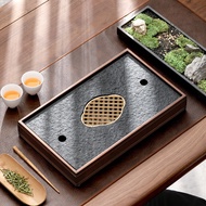 SHANGYANFANG | ถาดชาสี่เหลี่ยมสำหรับเก็บชา หิน Ujin