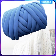 [Etekaxa] Chunky Yarn, Tube Giant Yarn, Soft Crocheting Hand Knit Jumbo Tubular Yarn, Bulky Chunky Y