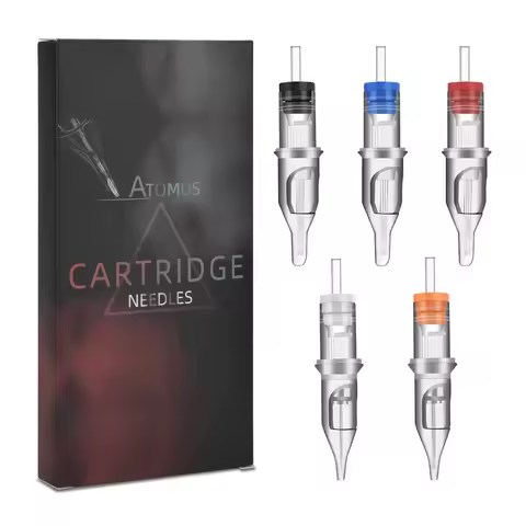 10pcs Disposable Tattoo Cartridge Needles 1RL 3RL 5RL 7RL 9RL 11RL 5RM 7RM 11RM 3RS 5RS 7RS 9RS 11RS
