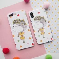 浪漫波點飄iPhonex XR XS 客製iPhone8感手機殼交換禮物