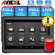 (Thai Version) Ancel X6 OBD2 เครื่องสแกนรถยนต์แบบเต็มระบบ เครื่องสแกนถุงลมนิรภัย ABS แบบมืออาชีพ น้ำ