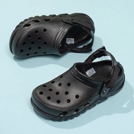 DÉP SỤC NHỰA ĐI MƯA CROCS DUET MAX II CLOG CHO CẢ NAM VÀ NỮ MÀU FULL ĐEN