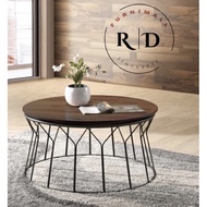 #Round Coffee Table#Modern Coffee Table#Coffee Table#Side Table#Meja Ruang Tamu Bulat#Top Solid Wood#