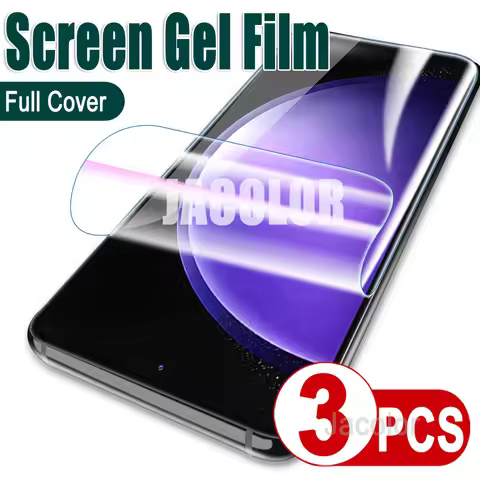 3PCS Soft Hydrogel Film For Samsung Galaxy S23 Fe S21 S20 Fe Gel Film Screen Protector Samsumg S23Fe