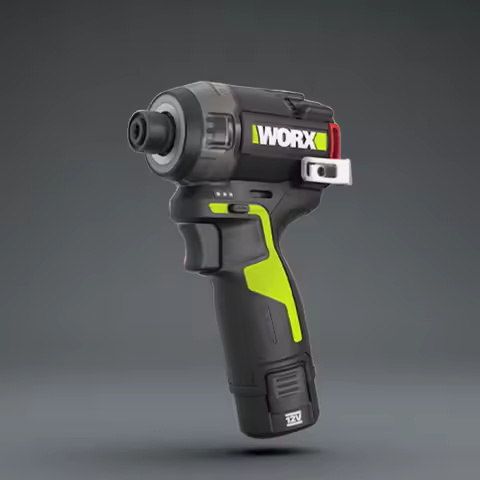 WORX WU138 Oil Pressure Brushless Cordless impact drill 12V 50Nm 1300rpm 4000bpm Smart clutch profes