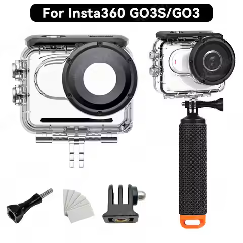 For Insta 360 GO 3S Case Waterproof 60M Housing Diving Protective For Insta360 GO3S GO 3 Camera Unde