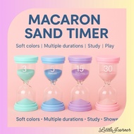 Teaching Aid Hourglass Timer Sandglass Hour Glass Timer Macaron 1/3/5/10/15/30 mins Educational Use 