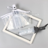 umbrella automatic payung besar payung lipat Transparent Transparent Umbrella Foldable Automatic Tra