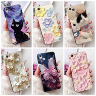 OPPO A37 A37f A37fw A37m Neo9 Cat Butterfly Flower Painted Case OppoA37 A 37f 37fw Soft Silicone TPU