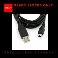 Dashcam USB CABLE MINI-B 5-Pin 80cm Dashcam Car Cam MP3 Players High Quality