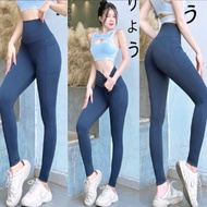 Quần Tập Gym Nữ Cạp Cao Quần Tập Yoga Nữ Quần Legging Dài Thể Thao Nữ Nâng Mông Eosport (Quần Dài Lẻ