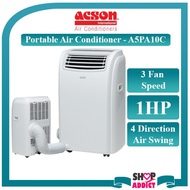 ACSON 1.0HP Moveo Portable Air Conditioner A5PA10C