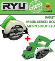 PAKET 2 SET RYU MESIN CIRCULAR RCS 185-1 MESIN SERUT KAYU RPL82-3A