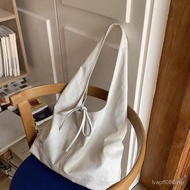 De depound24 Female Bag Shoulder Bag Fashion French New Style Bow Tie All-Match Korean Portable Larg