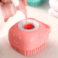 Bath Sponge Body Brush - Silicone Body Brush - Silicone Shower Brush - Body Sponge Can Fill Soap Ins