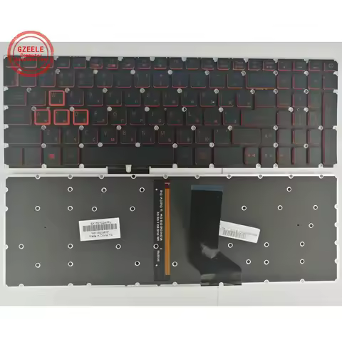 Russian Backlit keyboard for Acer Nitro 5 AN515 AN515-51 AN515-52 AN515-53 AN515-41 AN515-42 AN515-3