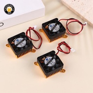 {TB & Bag } 1Pc DC5V 12V 24V 4010puter 3D Printer Miniature Cooling Fan Graphics Card Fan With Heat 